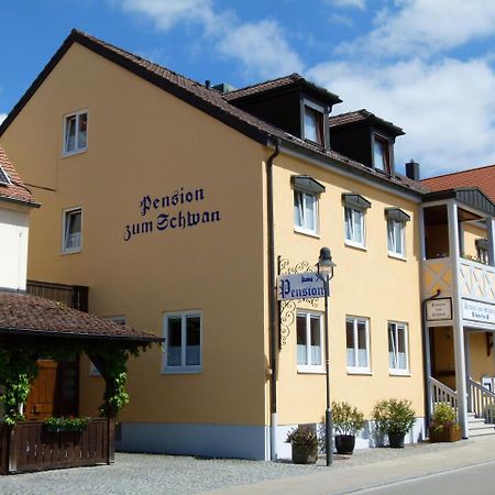 Pension "Zum Schwan" Muhr am See المظهر الخارجي الصورة
